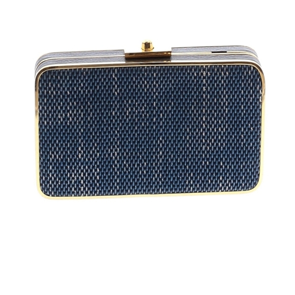 henri bendel Handbags - Henri Bendel Denim Style Blue Crossbody Bag